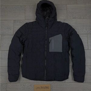 The Mountain Studio Black Men’s Reversible D-3 RL Down Jacket New With Defects S